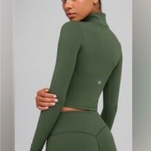 ALO Softsculpt Precision 1/4 Zip Long Sleeve